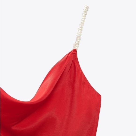 Zara Asymmetrical Pear Detail Top - Picture 6 of 11